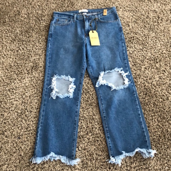 Vibrant Denim - Vibrant M.I.U Jeans Size 7 (W 27) Straight New with Tags!